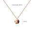 Solid 925 Sterling Silver Initial Alphabet Personalised Disc Necklace